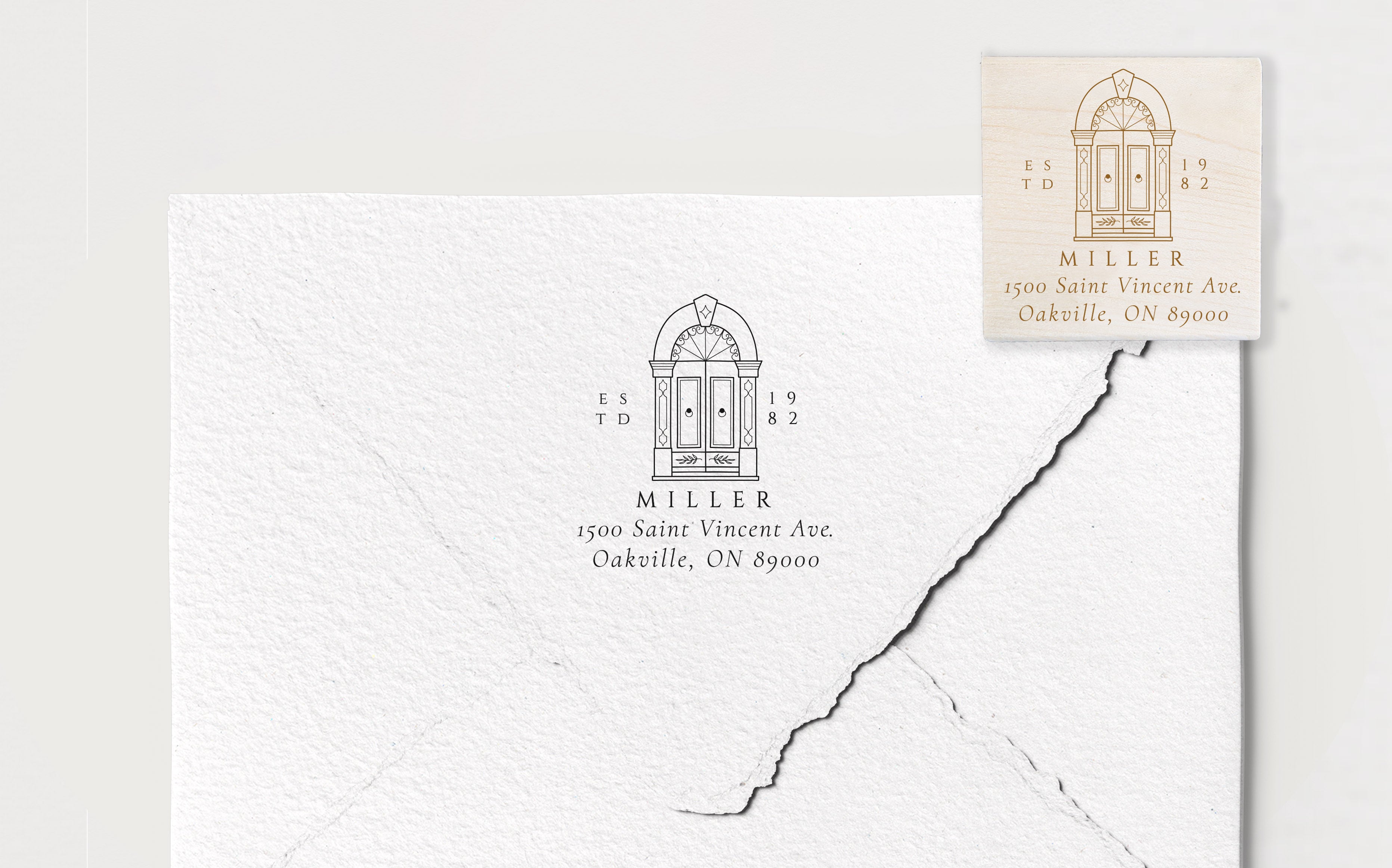 Door Address Stamp