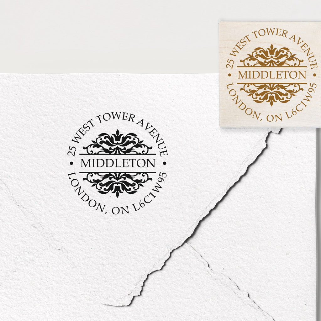 Middleton Address Stamp