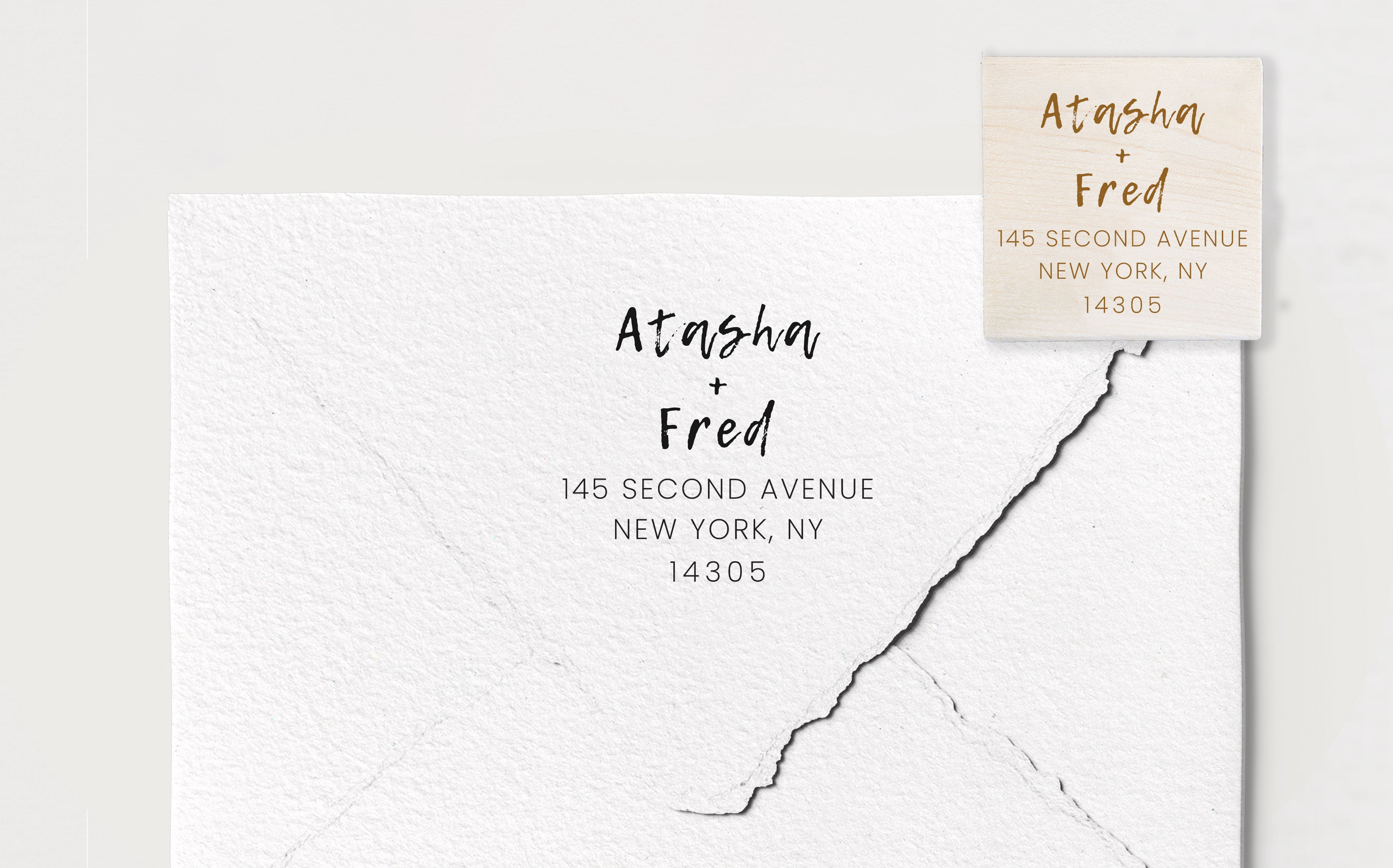Atasha - Address Stamp