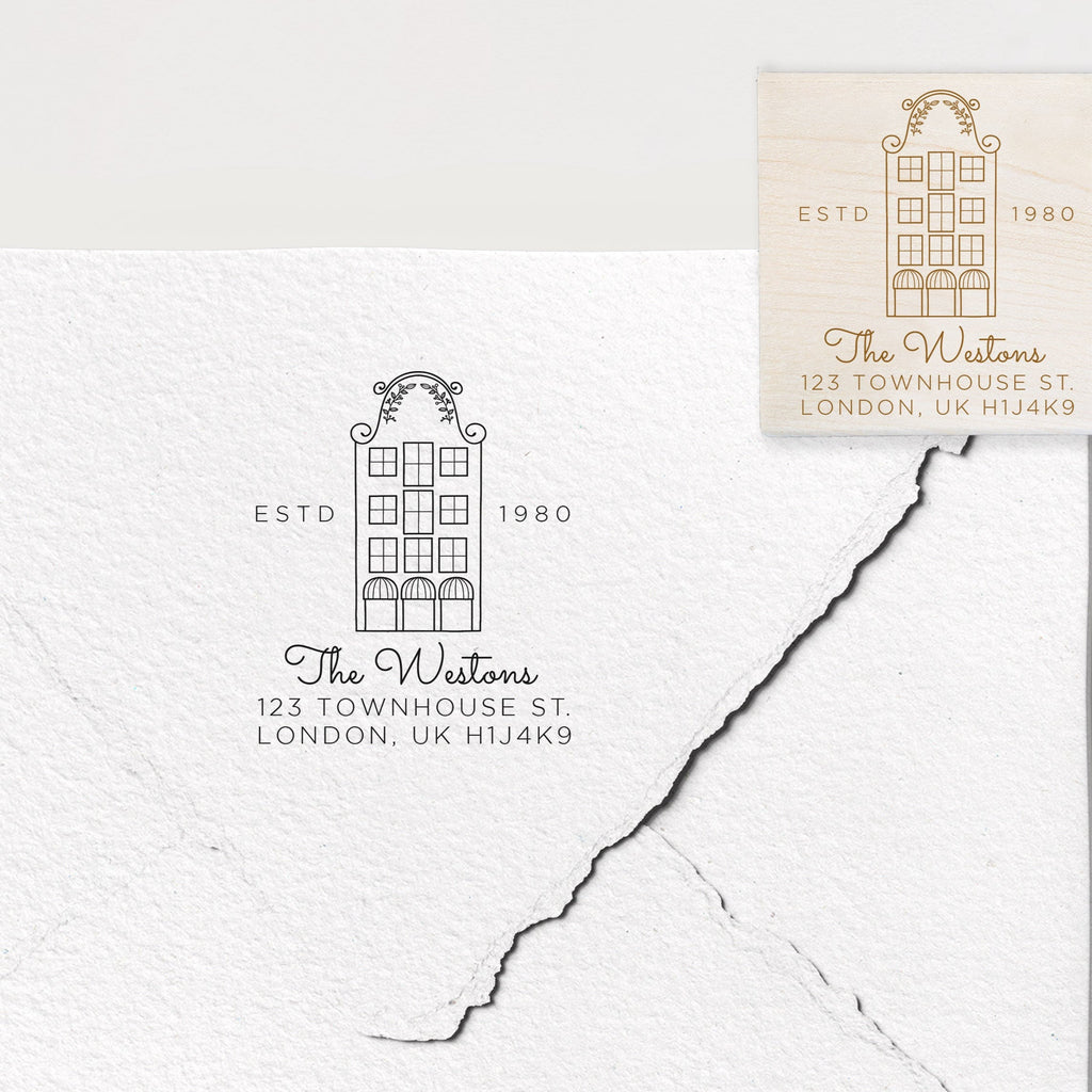 Townhouse Address Stamp