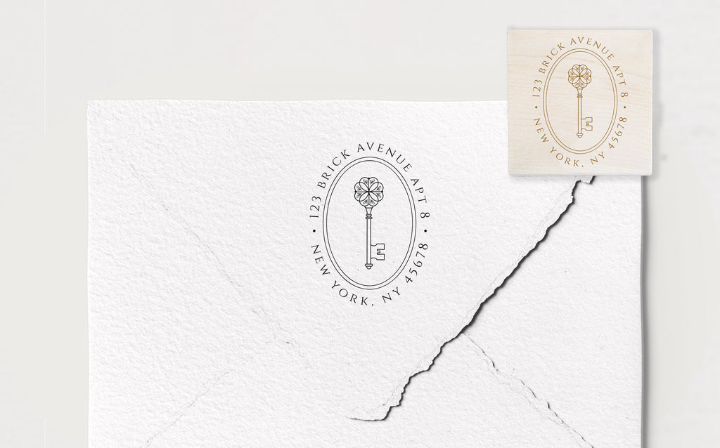 Key - Address Stamp