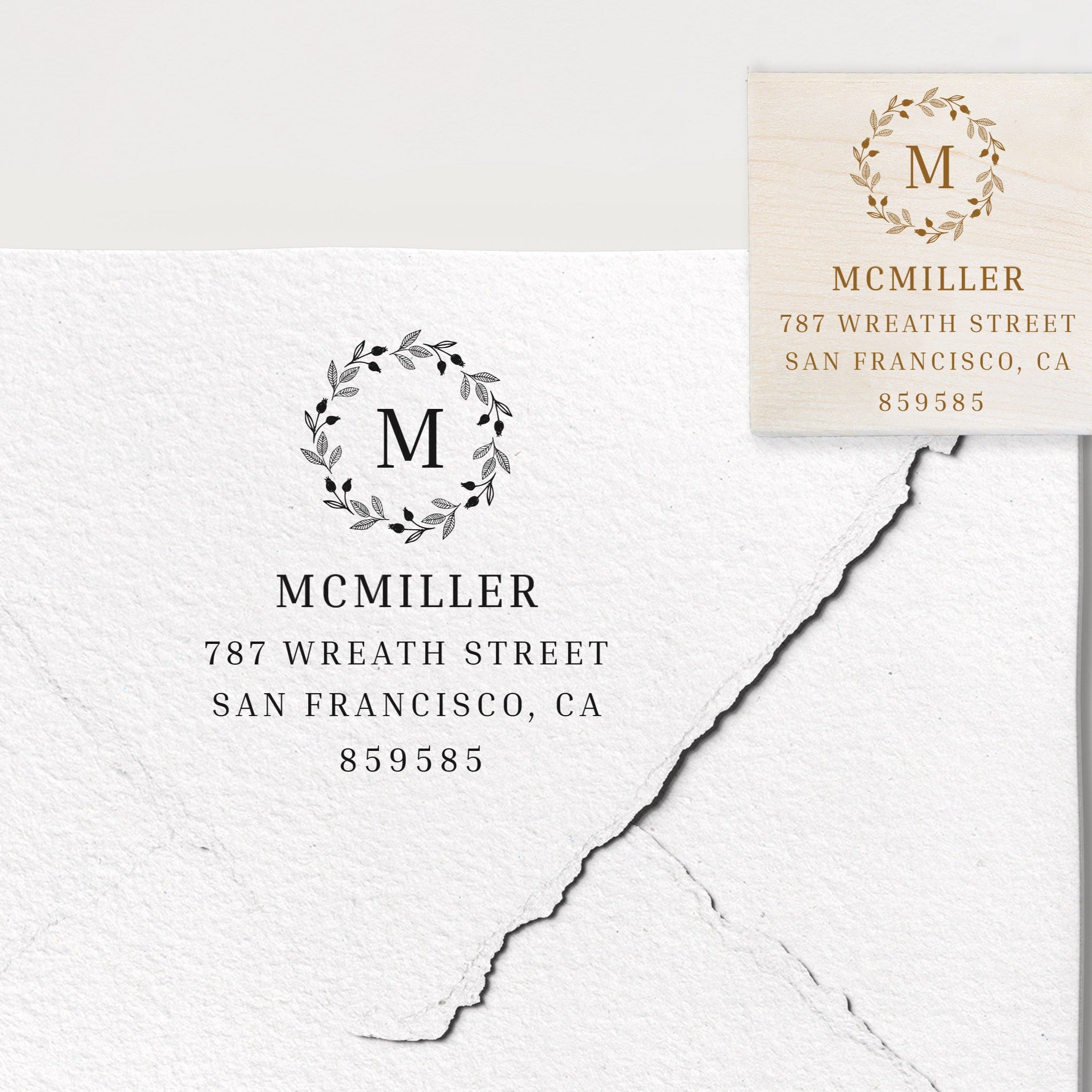 McMiller Address Stamp