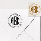 Stamp - Block Monogram