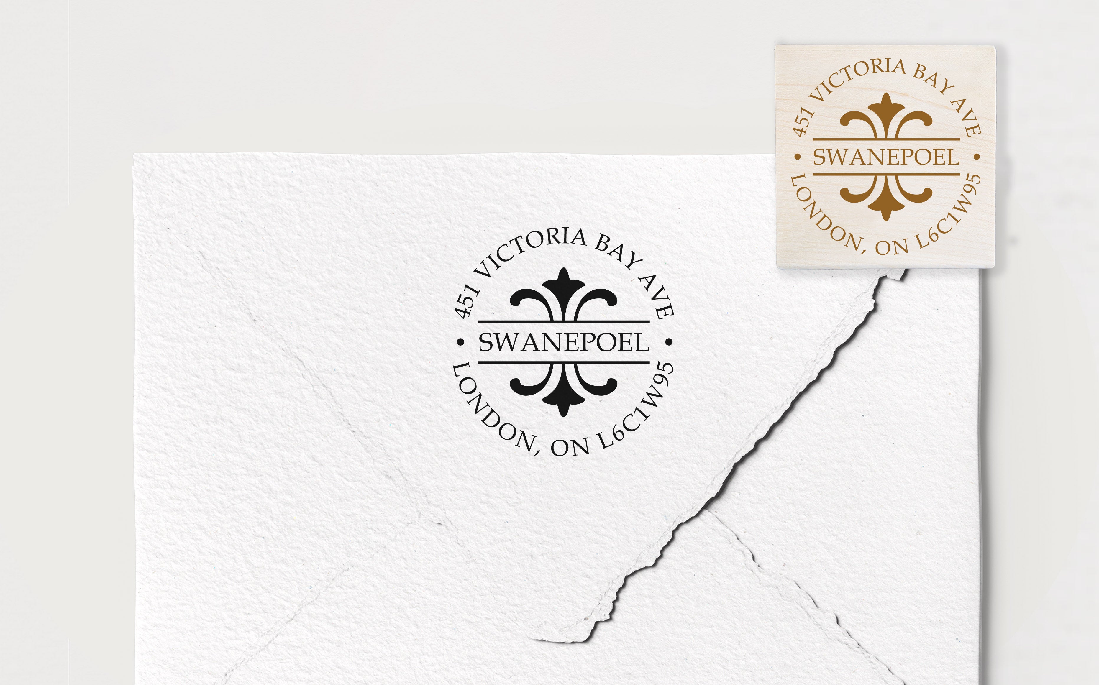 Swanepoel Address Stamp