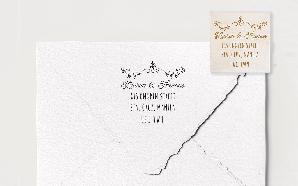 Lauren Address Stamp