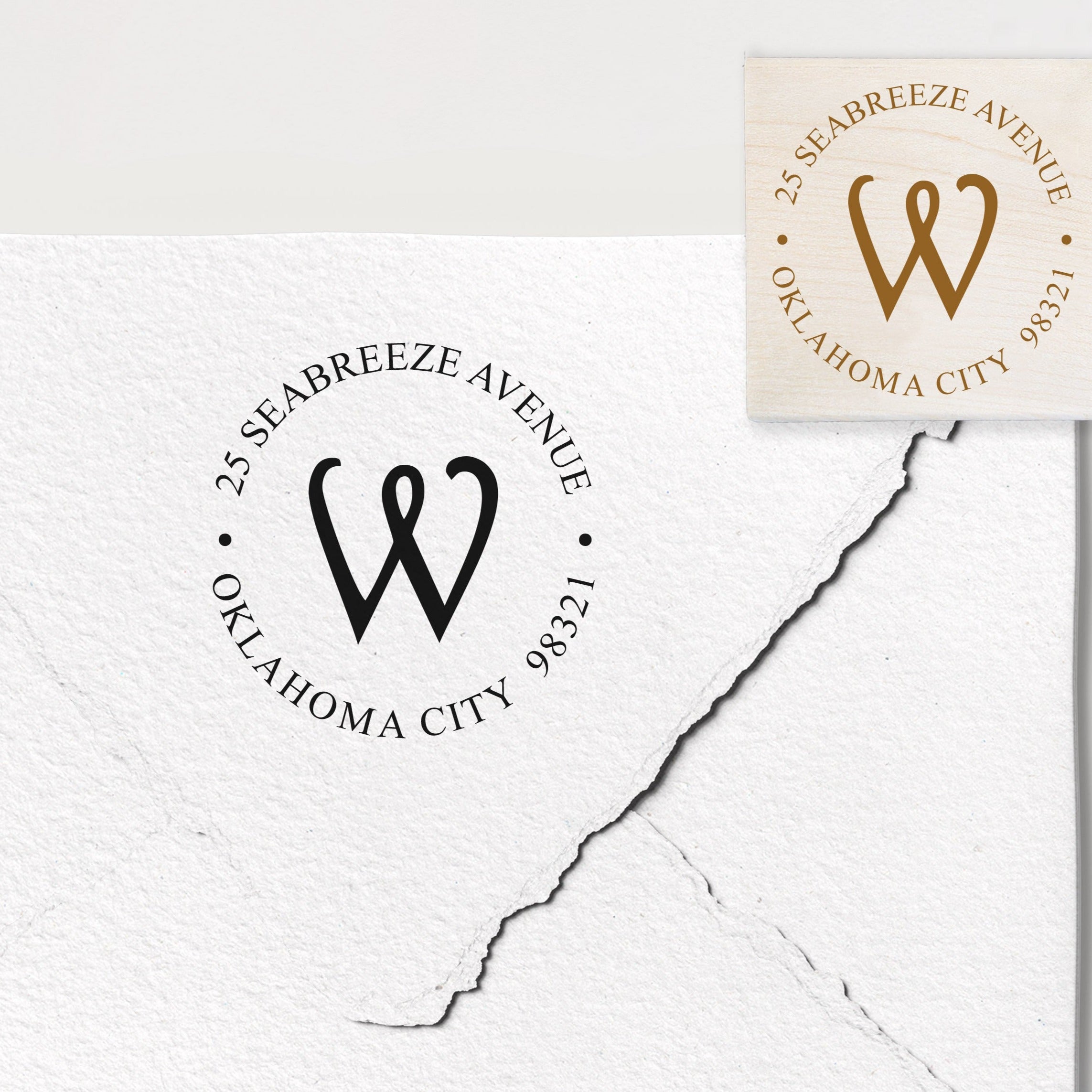 Waves Address Stamp