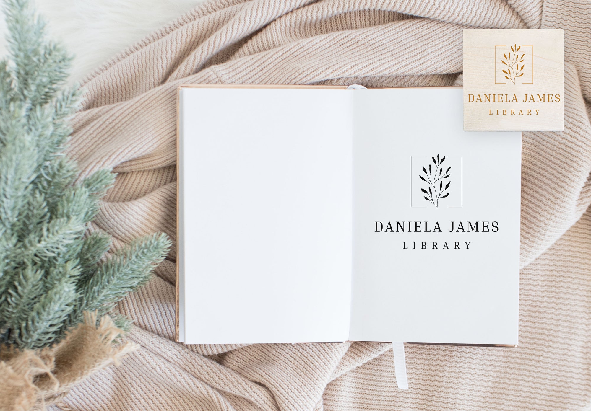 Book Stamp - Daniela