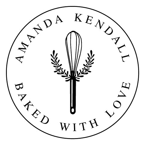 Embosser - Whisk with Laurel in Circle