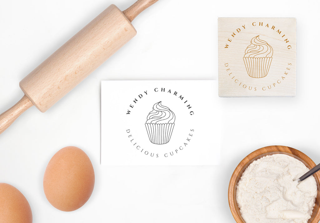 Stamp - Delicious Cupcake