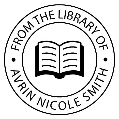 Book Stamp From the Library of Avrin