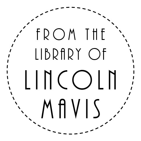 Book Stamp From the Library of Lincoln
