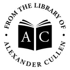 Book Embosser - Initials on Book Cover