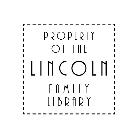 Book Embosser - Lincoln Family
