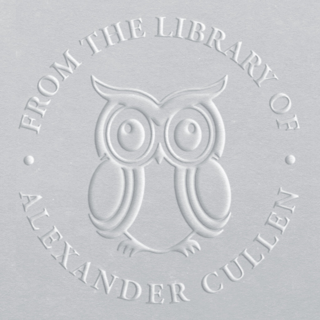 Book Embosser - Owl Circle