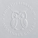 Book Embosser - Owl Circle