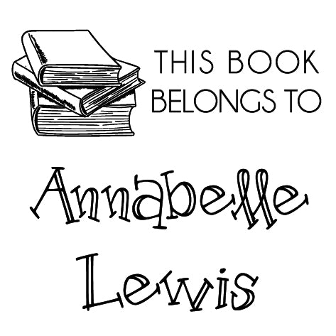 Book Stamp - Stash
