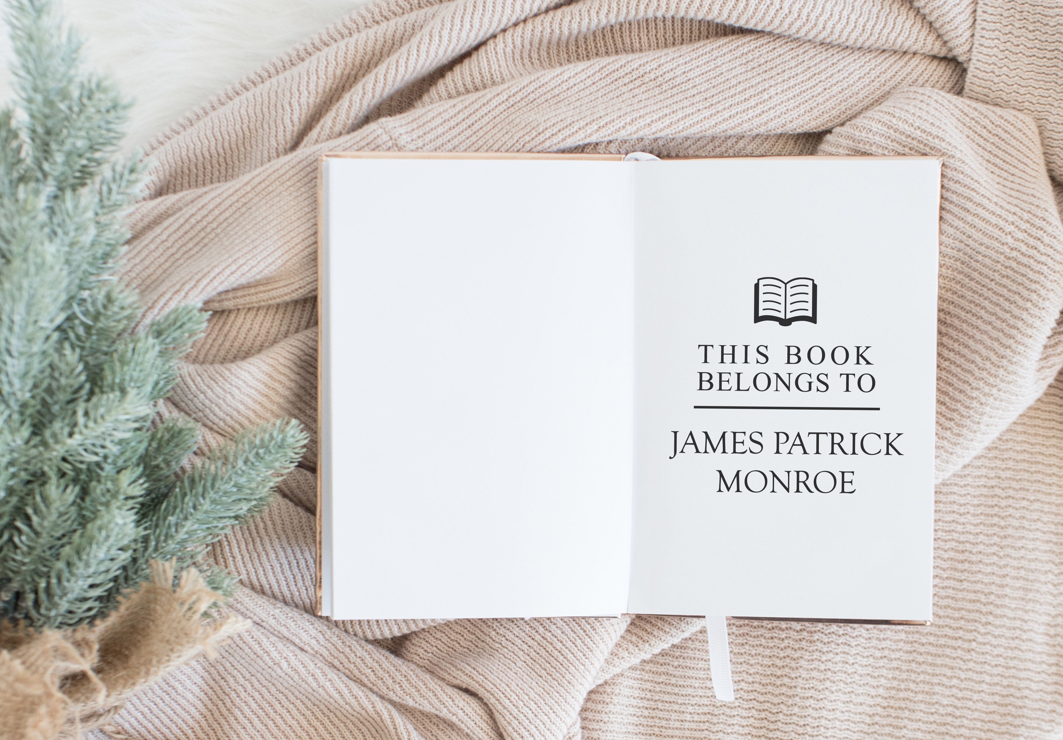 Book Stamp - James