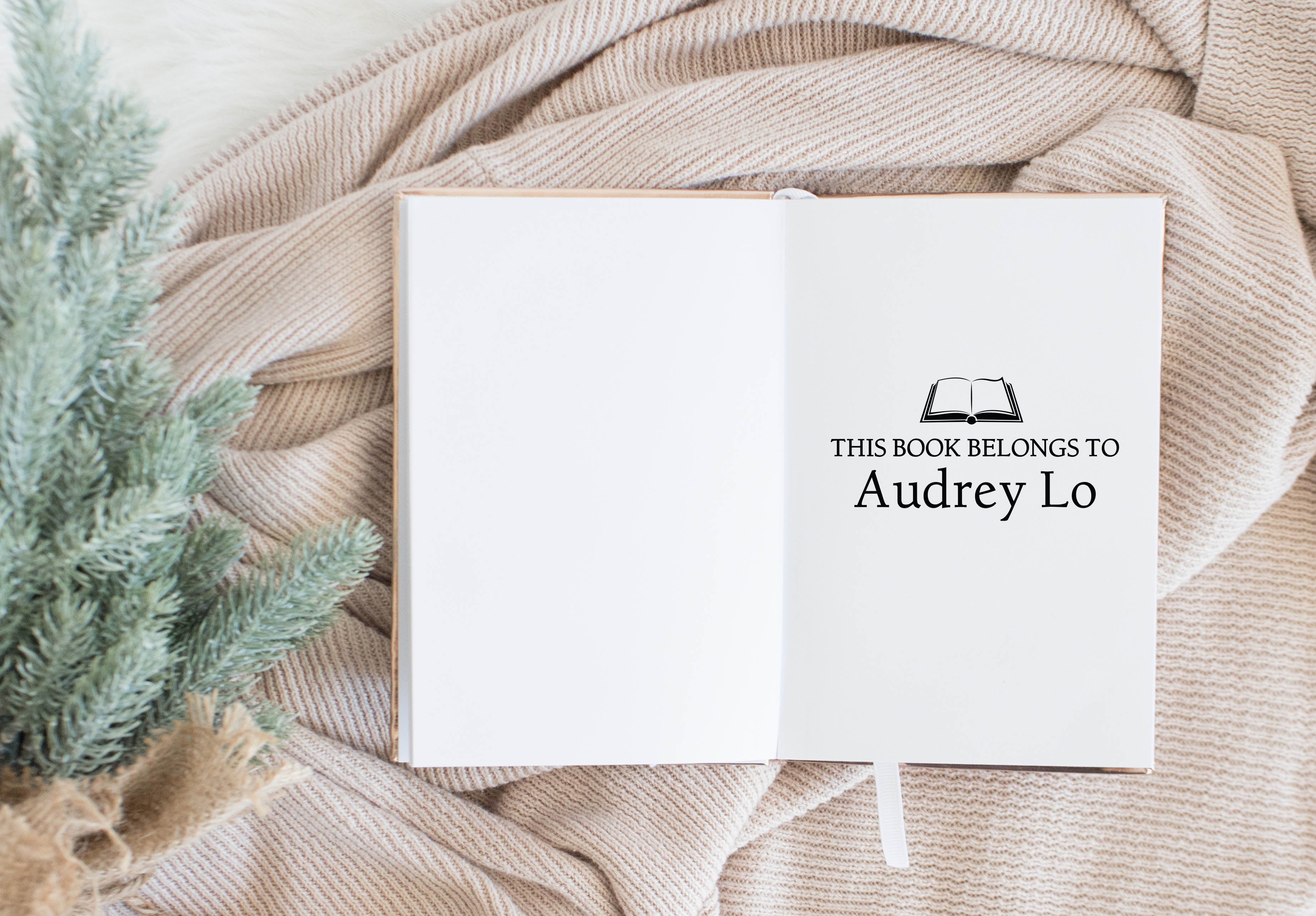 Book Stamp - Audrey