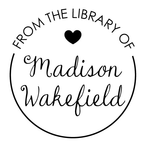 Book Stamp From the Library of Madison