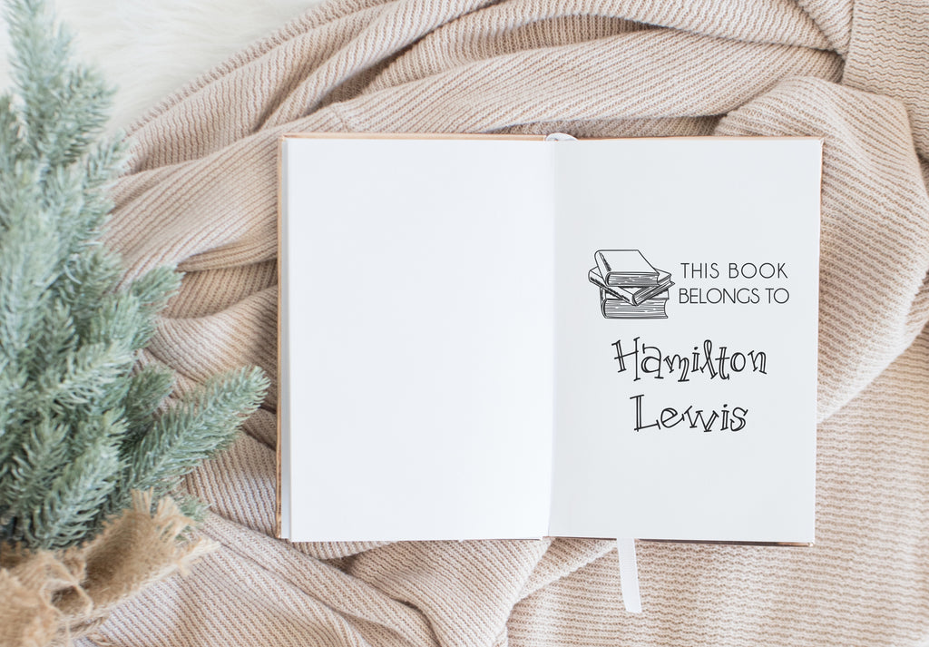 Book Stamp - Stash