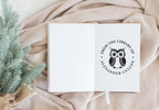 Book Stamp - Owl Circle