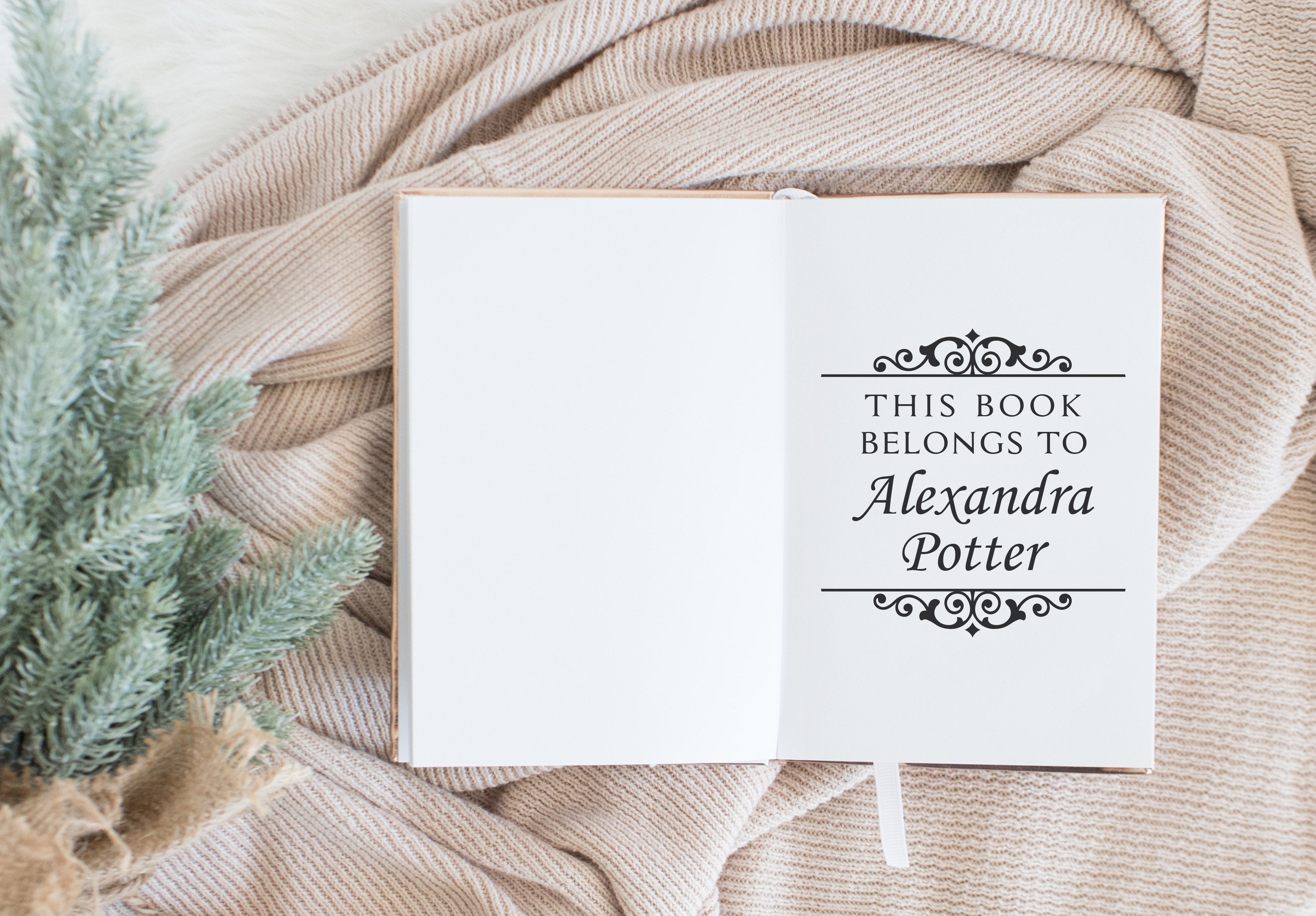 Book Stamp - Alexandra
