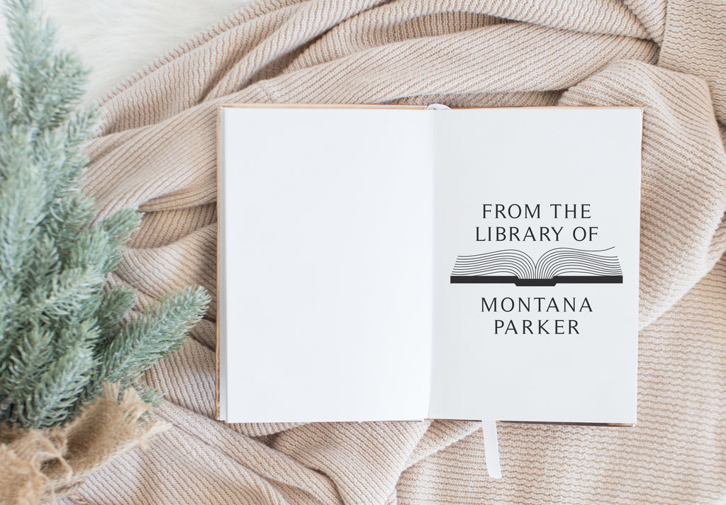 Book Stamp From the Library of Montana
