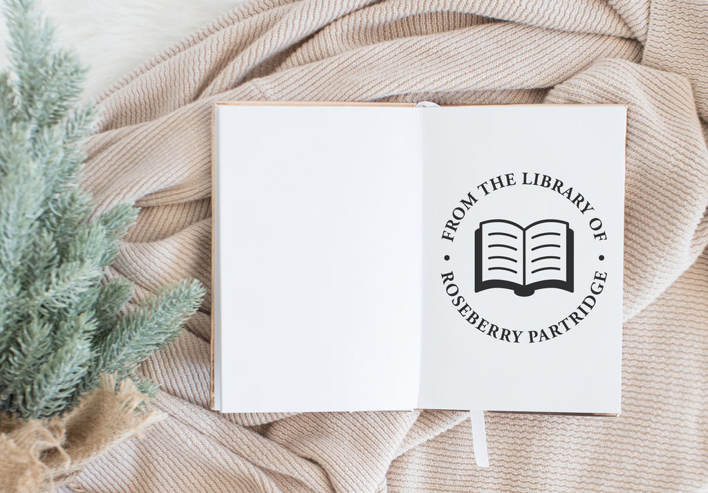 Book Stamp From the Library of Partridge