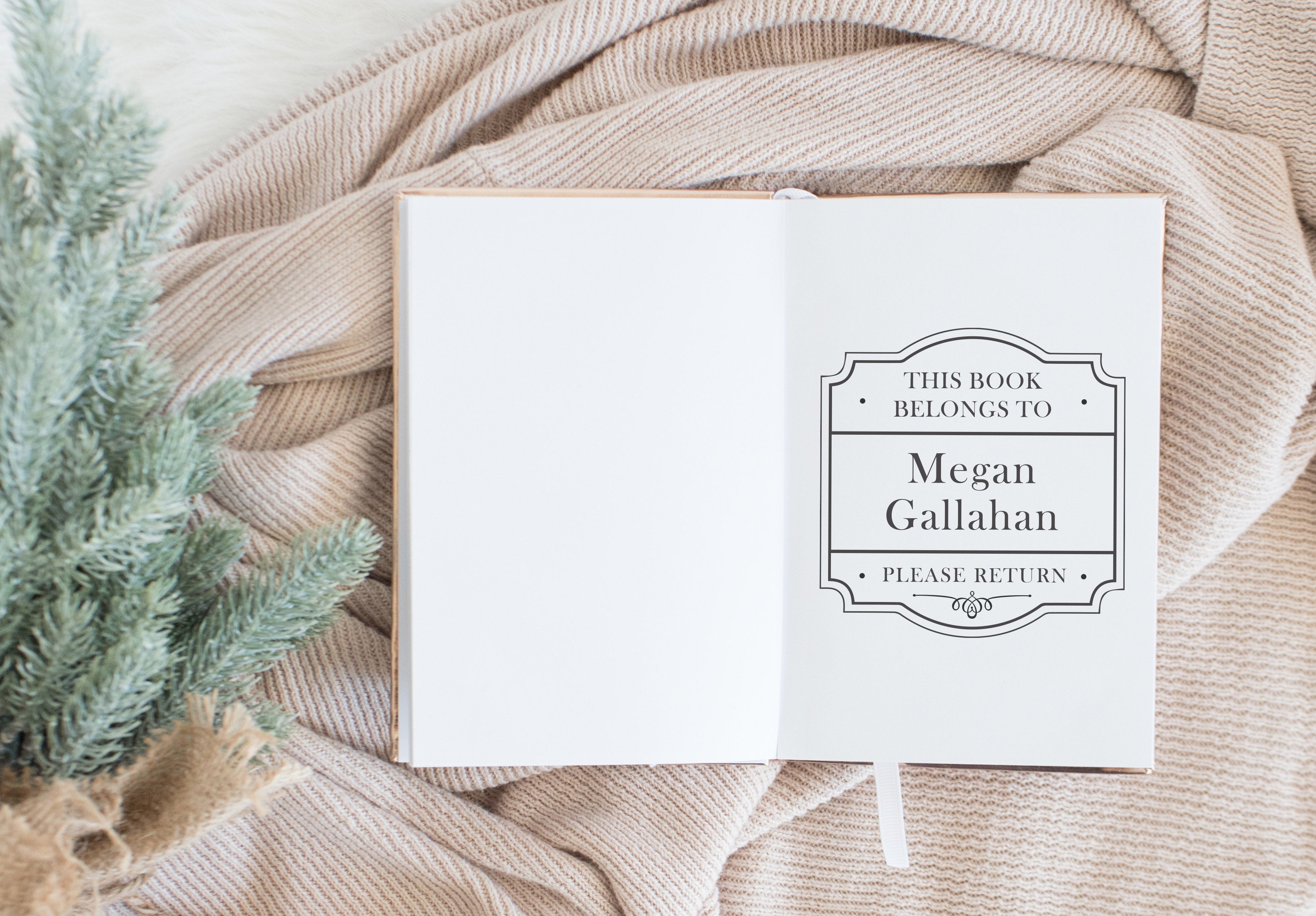 Book Stamp - Megan