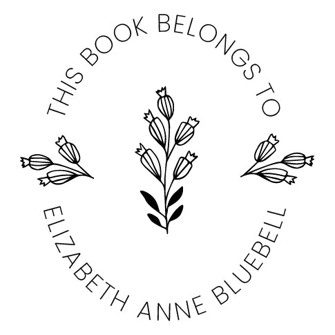 Book Embosser - Bluebells