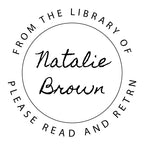 Book Stamp - Natalie