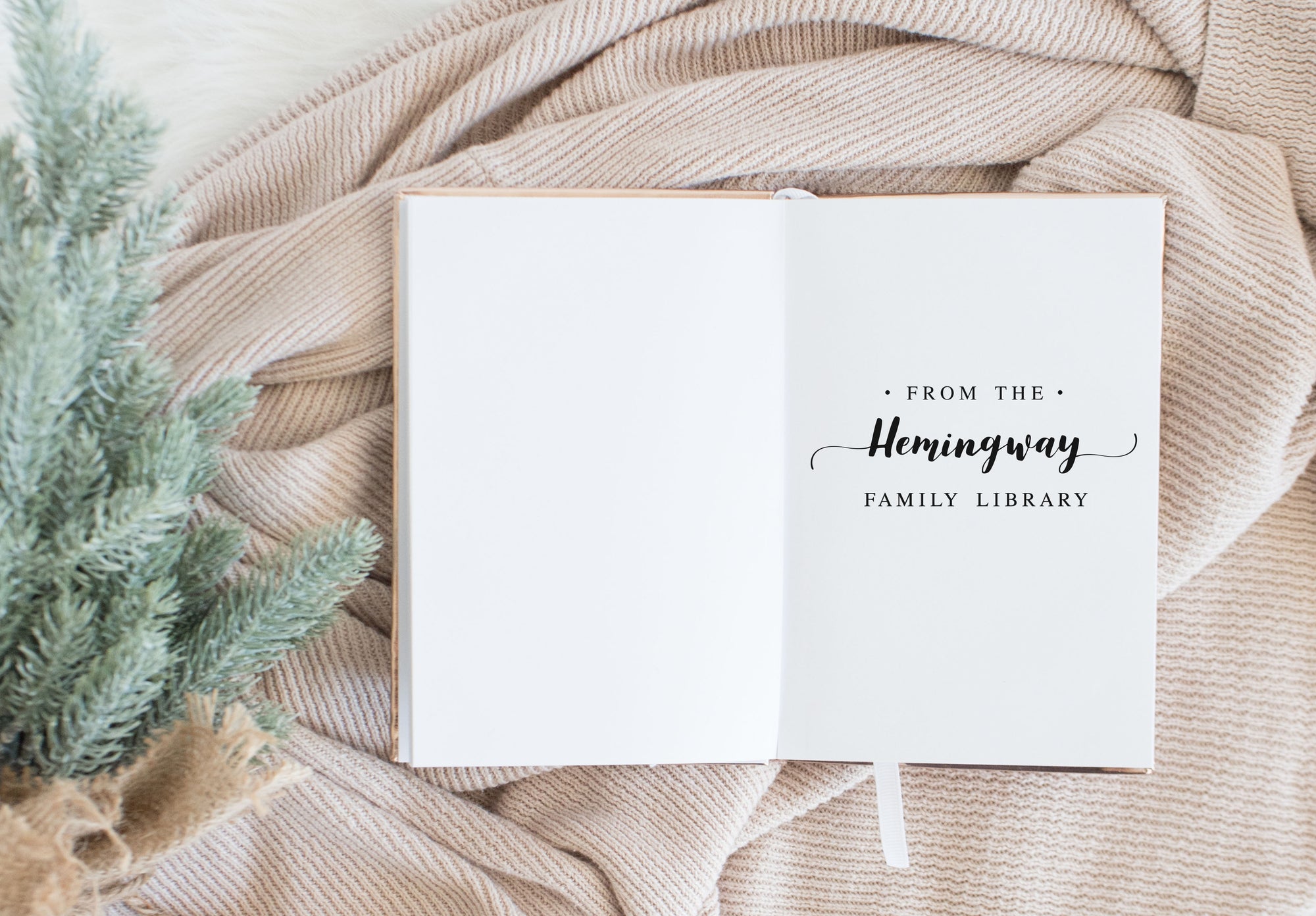 Book Stamp - Hemingway