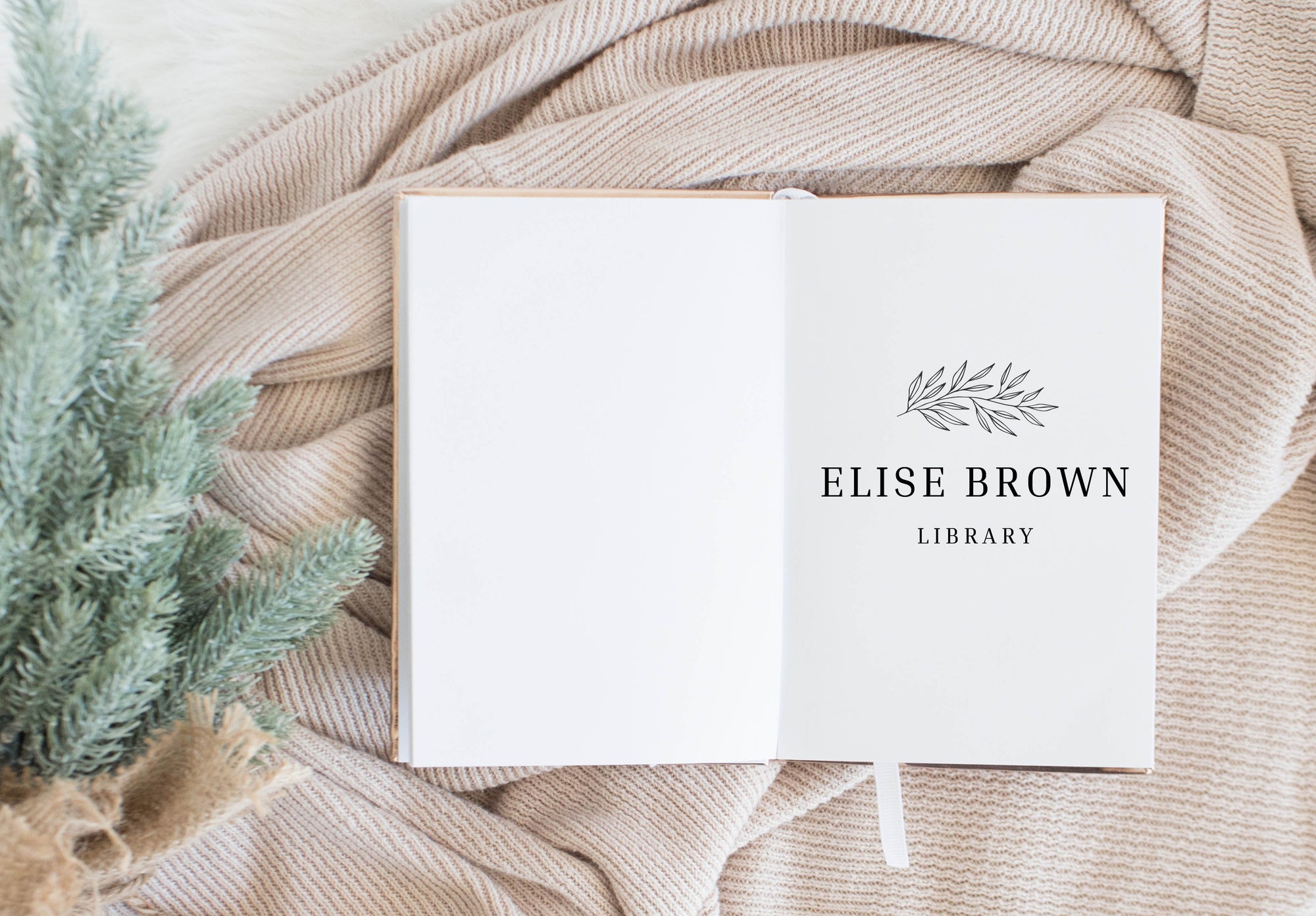 Book Stamp - Elise