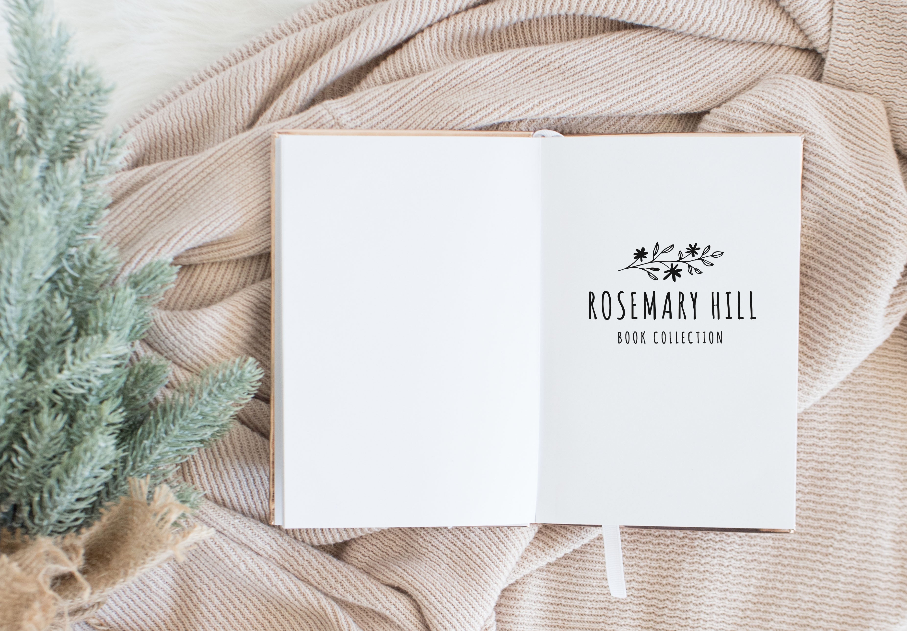 Book Stamp - Rosemary