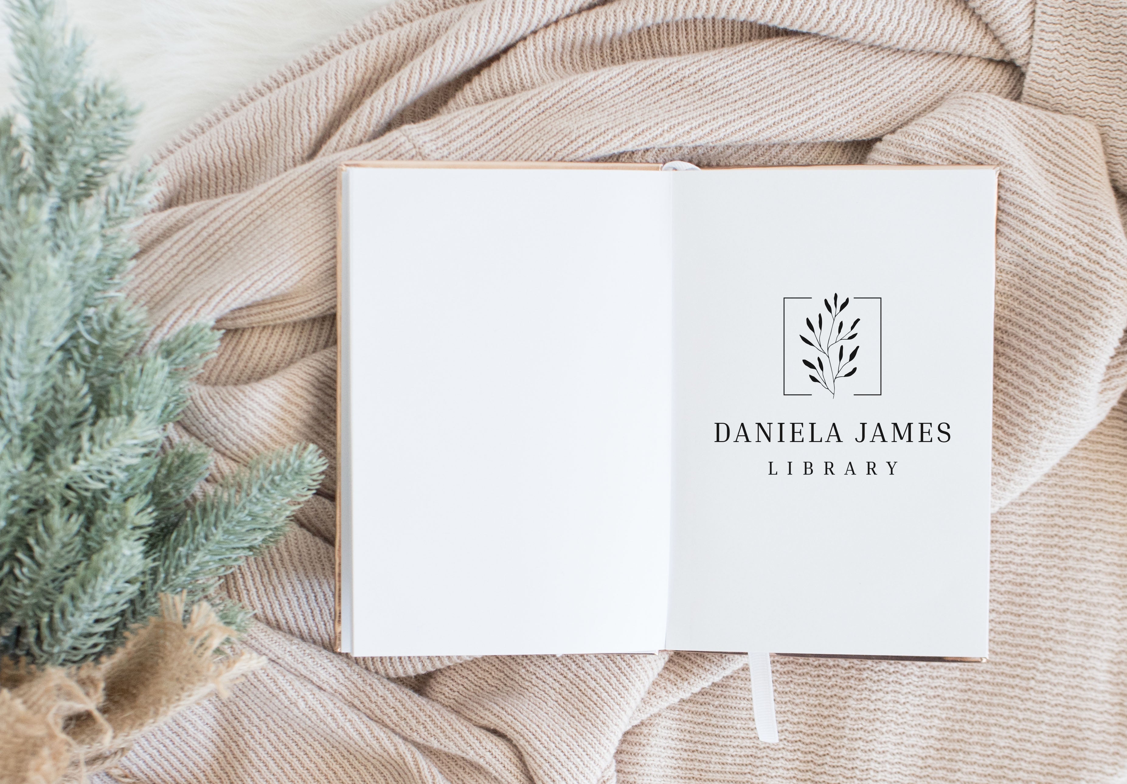 Book Stamp - Daniela
