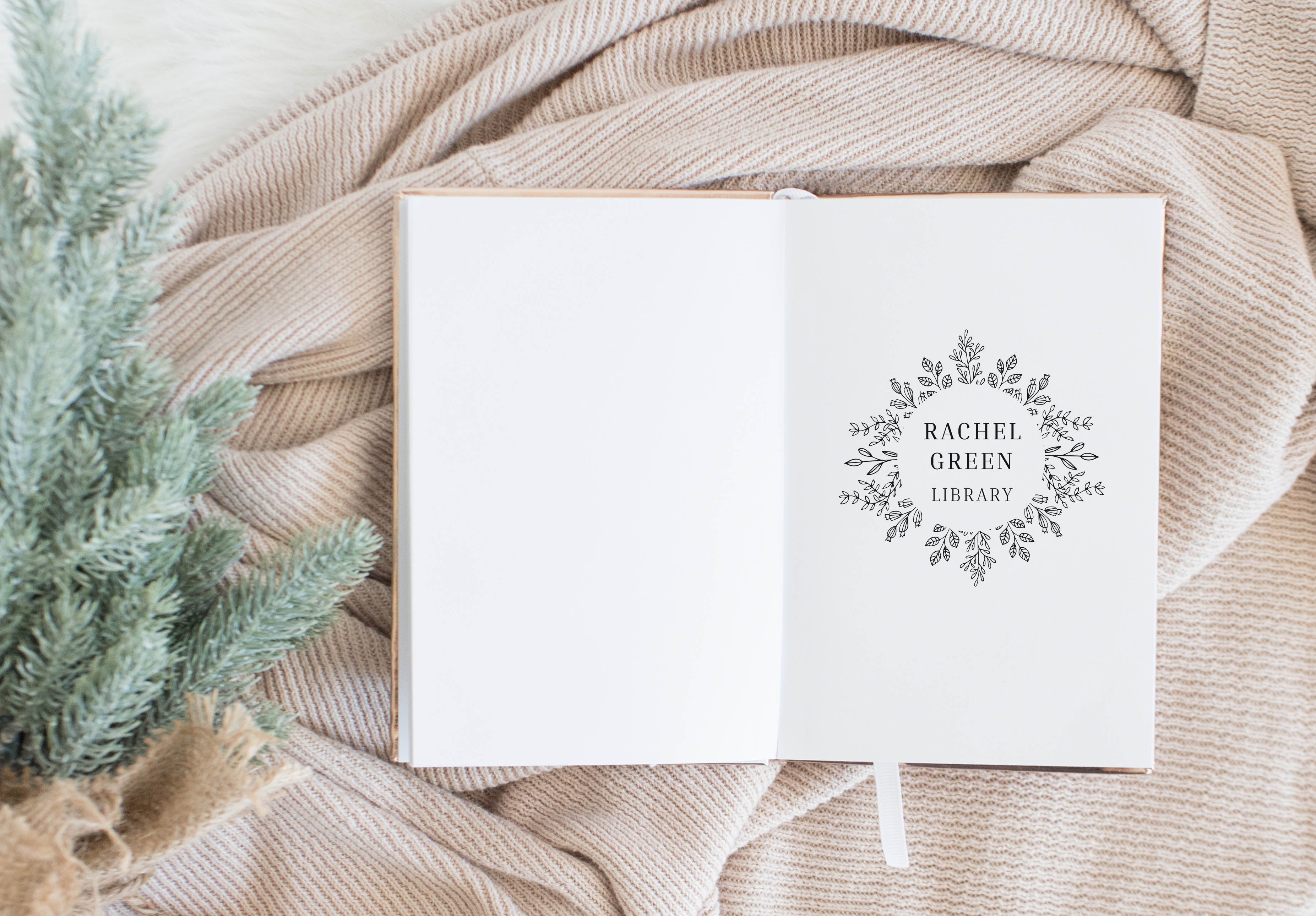 Book Stamp - Rachel