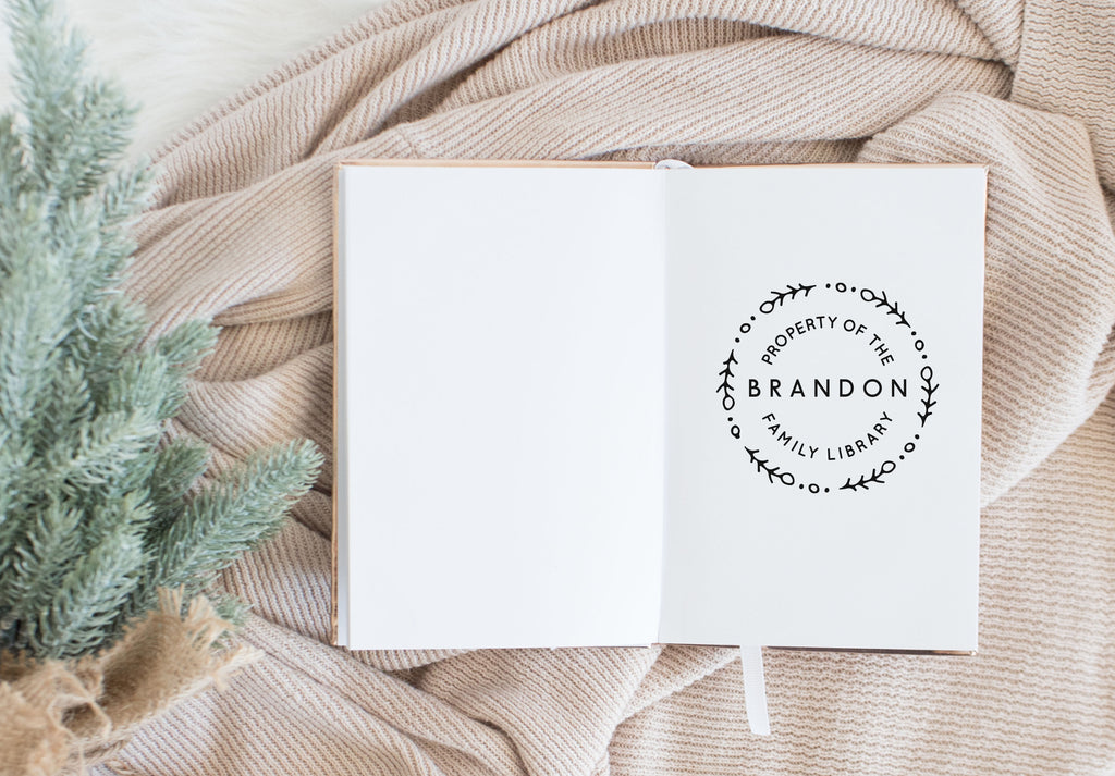 Book Stamp - Brandon Family