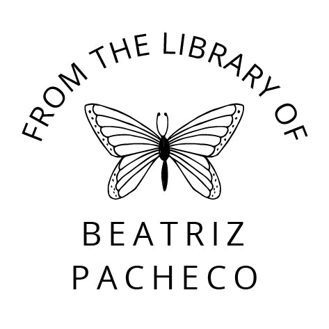 Book Stamp From the Library of Butterfly