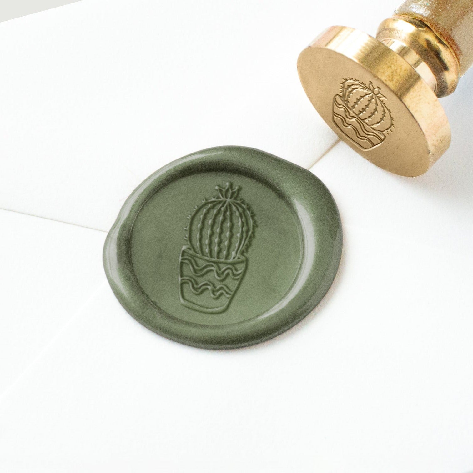 Wax Seal - Cactus