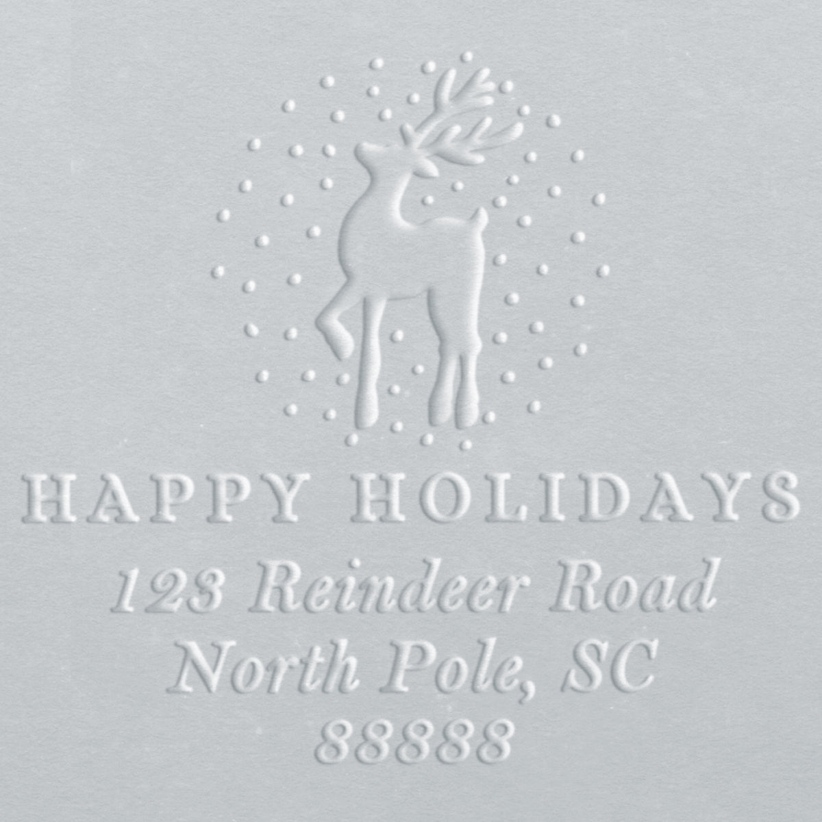 Embosser - Reindeer Address