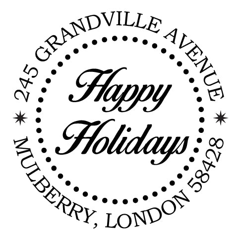 Embosser - Happy Holidays