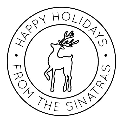 Embosser - Reindeer Circle