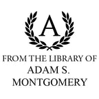 Book Embosser - Wreath Initial