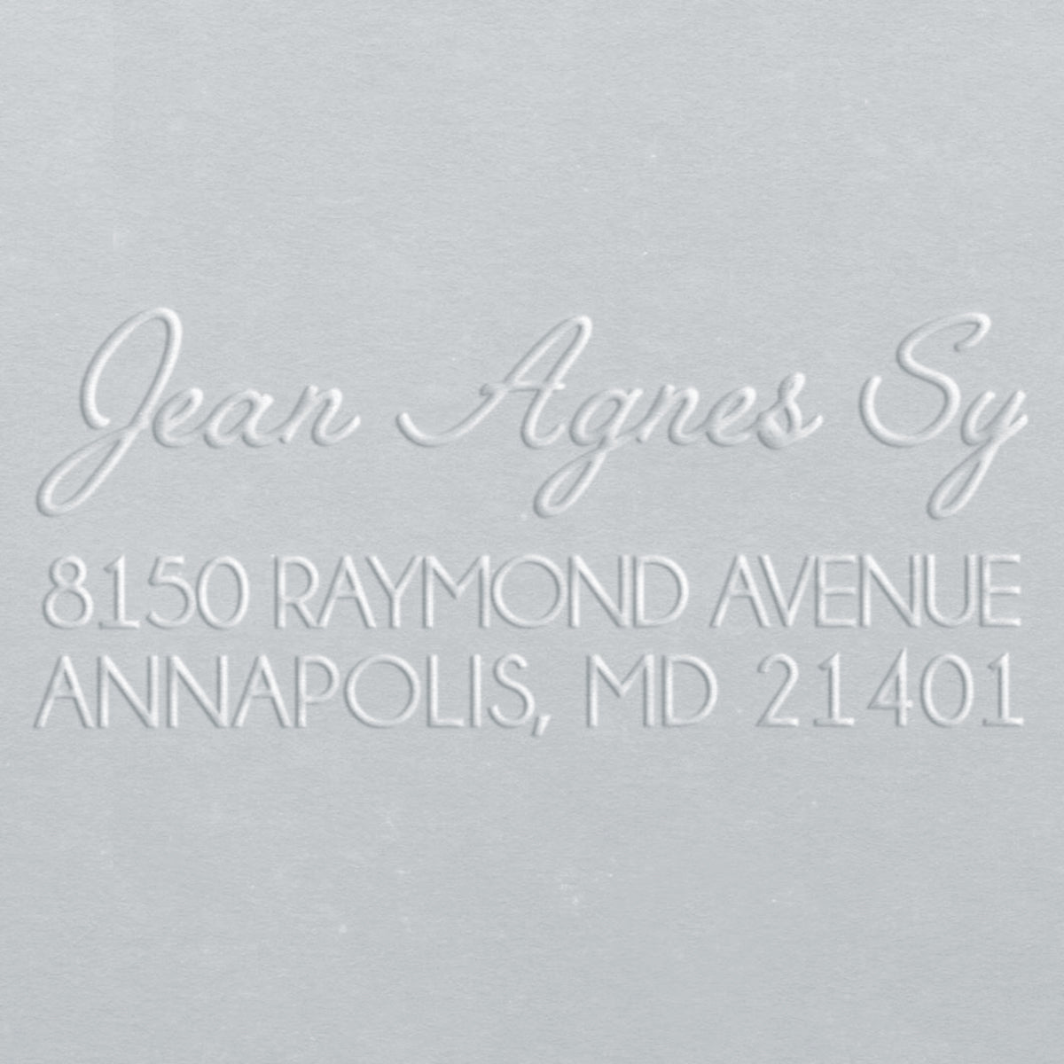 Address Embosser - Jean Agnes