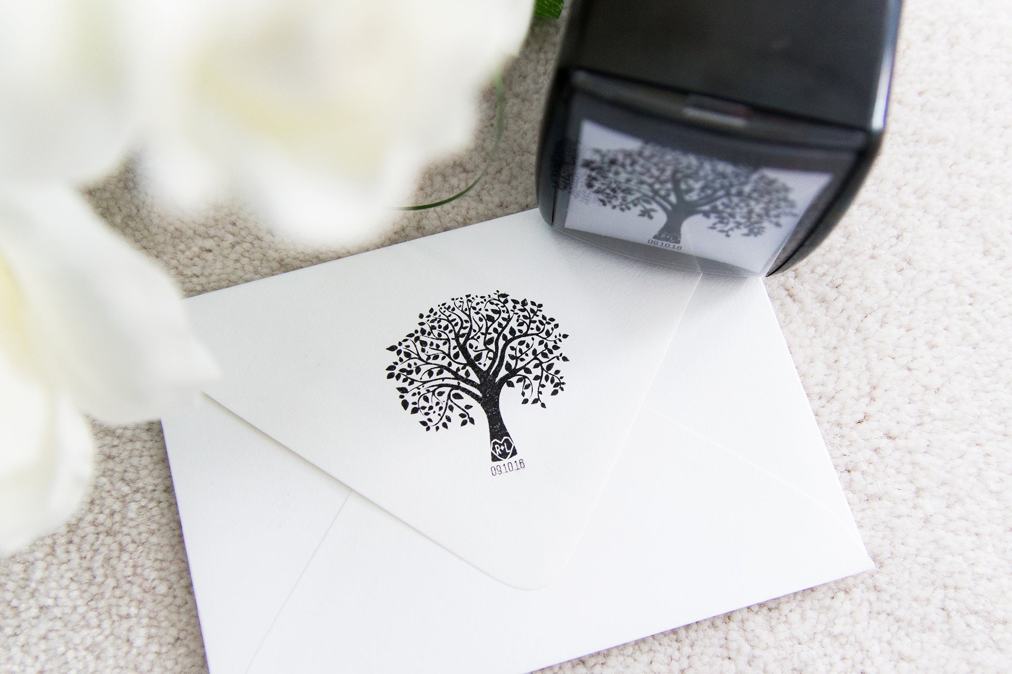 Custom Rubber Stamp - Your Logo