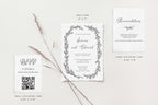 Serena Deckle Edge Wedding Invitations