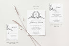 Johanna Deckle Edge Wedding Invitations