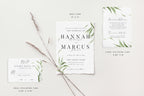 Hannah Deckle Edge Wedding Invitations