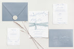 Kristine Deckle Edge Wedding Invitations