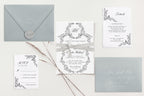 Blair Deckle Edge Wedding Invitations